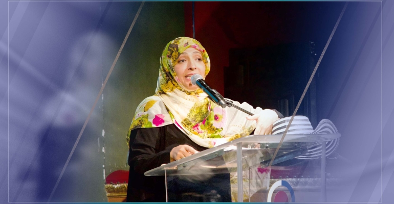 Tawakkol Karman Addresses Colombian Peace Agreement Commemorations in Bogotá